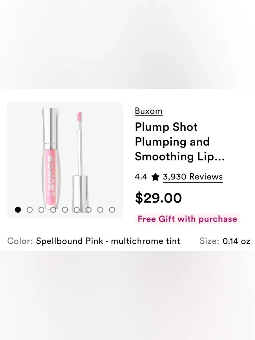 NEW HAUS LABS, MAC, BUXOM Lip Gloss & Glow Bundle Set (x3)